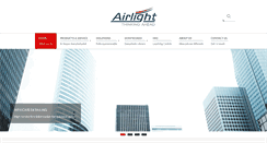 Desktop Screenshot of airlight.in