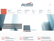 Tablet Screenshot of airlight.in